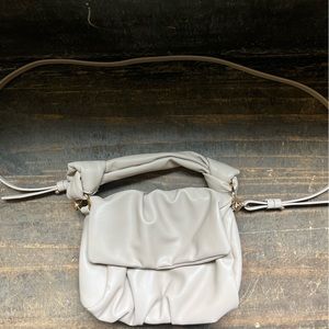 Anthropologie faux leather crossbody